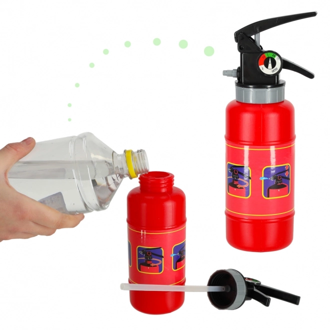 Karnevalkostume brandmand med walkie-talkie 3-8 år