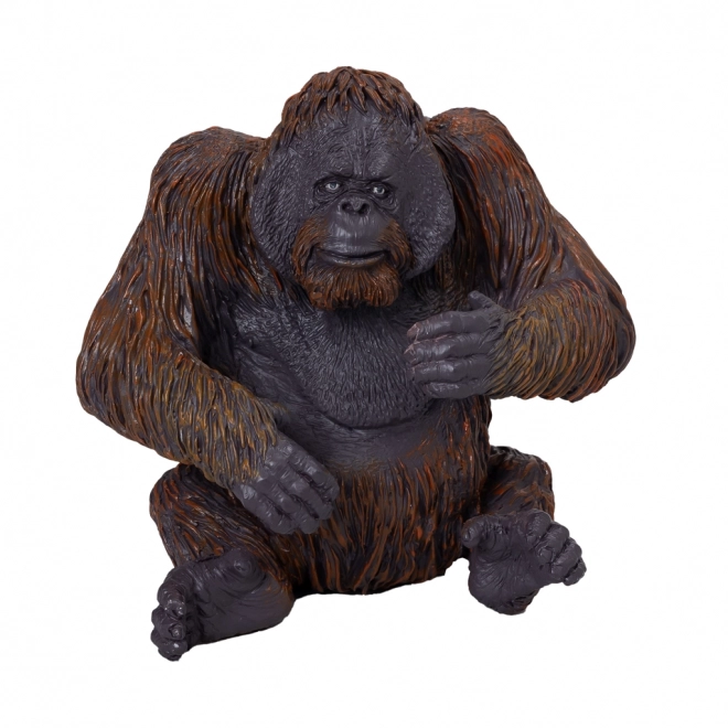 Realistisk orangutanfigur