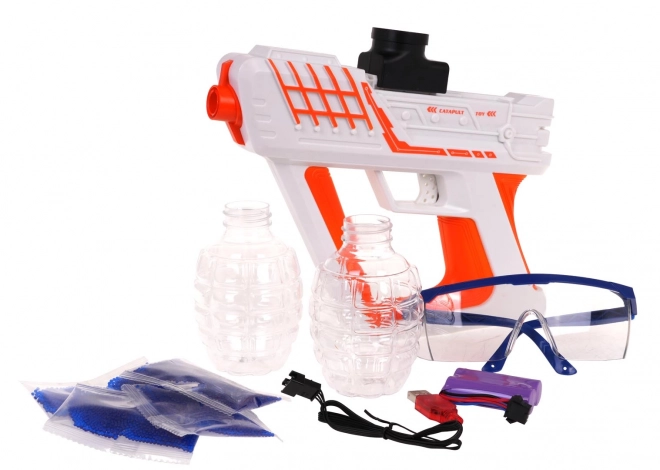 Automatisk gelpistol med tilbehør