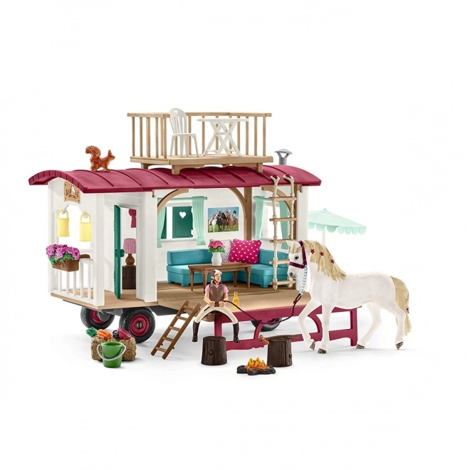 SCHLEICH Horse Club® 42593 Venskabskaravan sæt