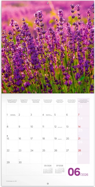 Note kalender Provence 2026