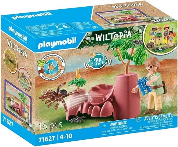 Playmobil Wiltopia Edderkoppeklippe legesæt