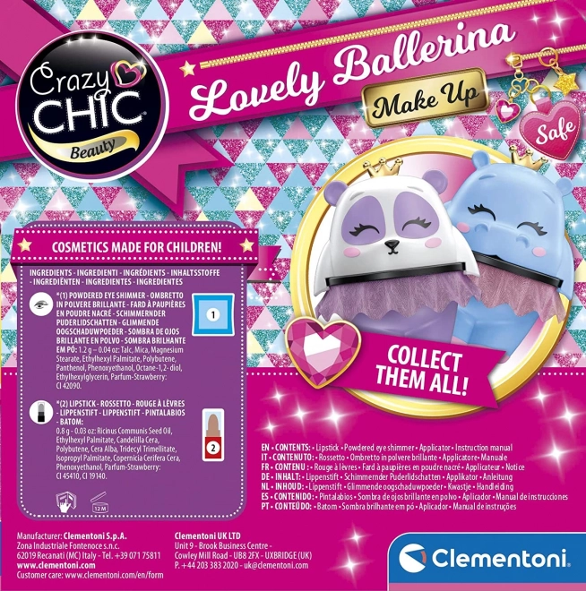 CLEMENTONI Crazy Chic Lovely Make up: Danserinde