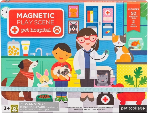 Magnetisk spil: Dyrlægeklinik for børn