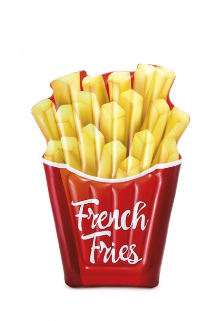 Oppustelig madras Pommes frites 175 x 132 cm