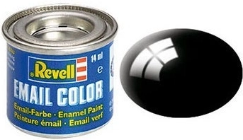 Revell Sort Blank Syntetisk Emaljemaling