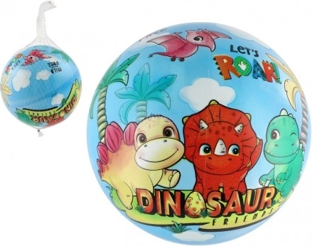 oppustelig bold dinosaurvenner 23 cm i net