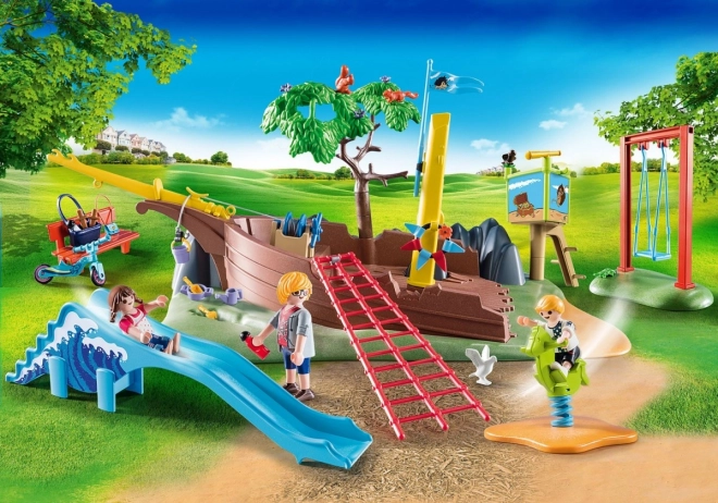 PLAYMOBIL1 City Life 70741 Legeplads med skibsvrag