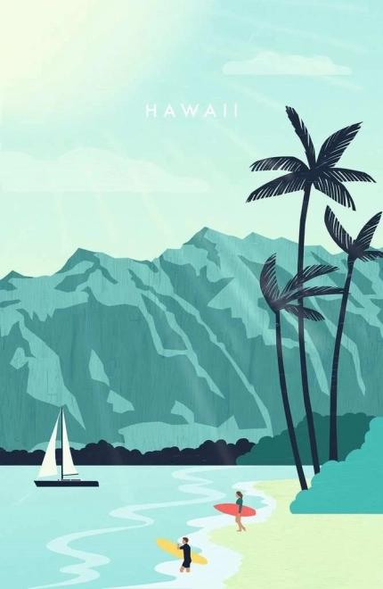 Ravensburger Puzzle Moment: Hawaii 200 brikker