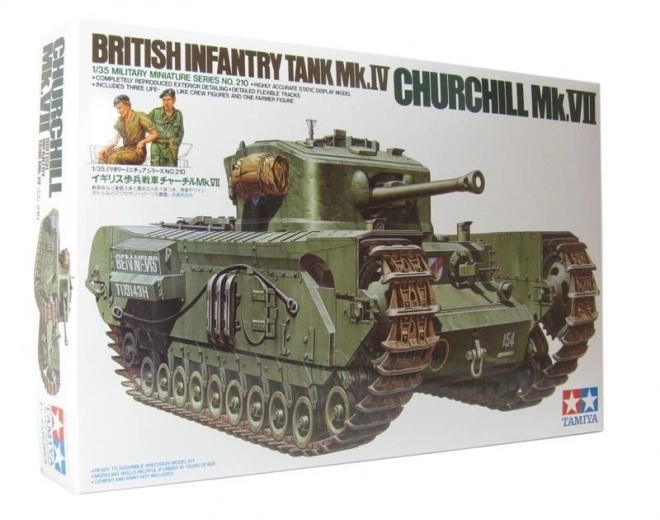 Britisk Churchill Mk.VII Infanteritank