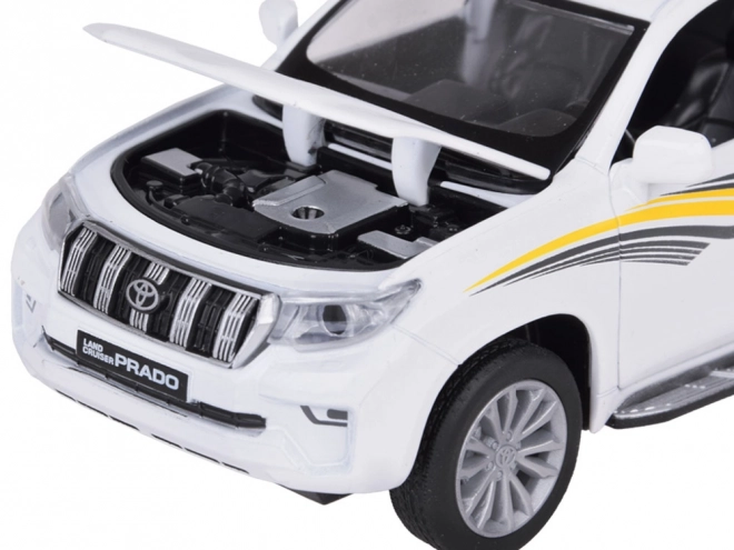Metalmodel Toyota Land Cruiser Prado med effekter