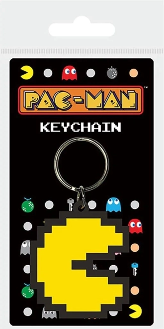 Gummi-nøglering Pac Man Pixel