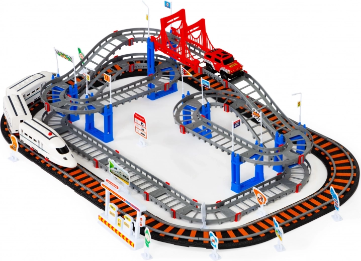 Flersporede strækninger, bro og ramper