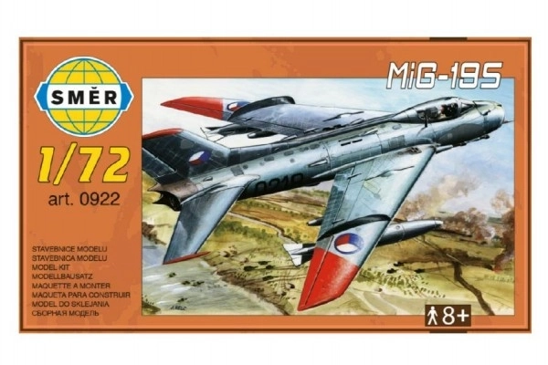 Model MIG-19S 12,5x18cm i æske 25x15x5cm