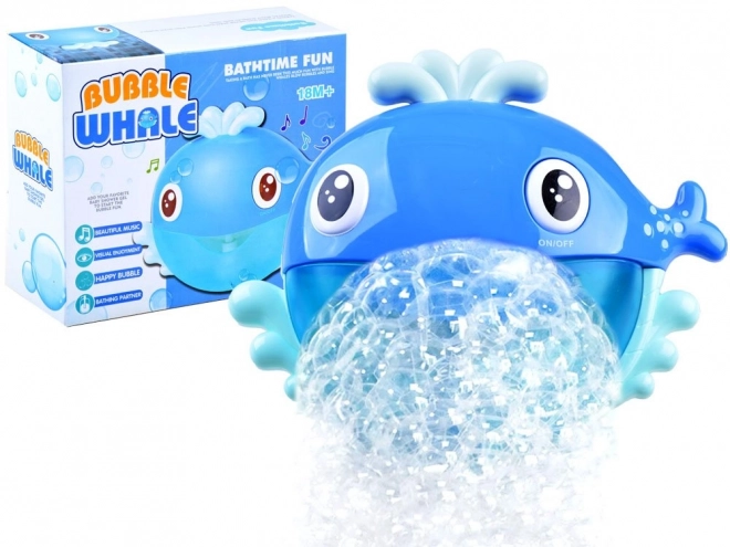 Badelegetøj Bubble Whale laver skum + melodier ZA3280
