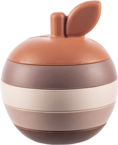 Silikone stablelegetøj Apple, Multicolor