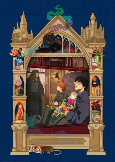 Ravensburger puslespil Harry Potter Hogwarts 1000 brikker
