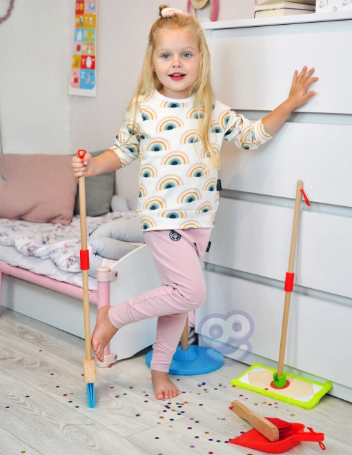 Træsæt til rengøring for børn Tooky Toy