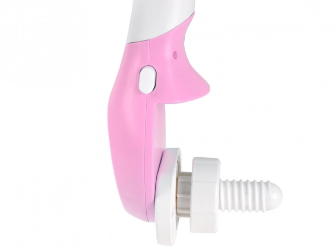 Babymobil med projektor og fjernbetjening – pink