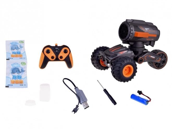 RC-bil med bobler