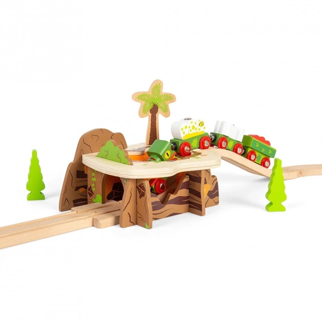 Bigjigs Rail Tunnel Lava-Grube