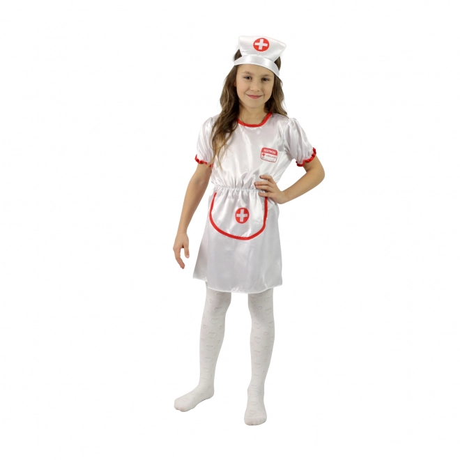 Børnekostume sygeplejerske – vel. M