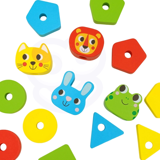Montessori dyr puslespil pyramide 27 dele FSC