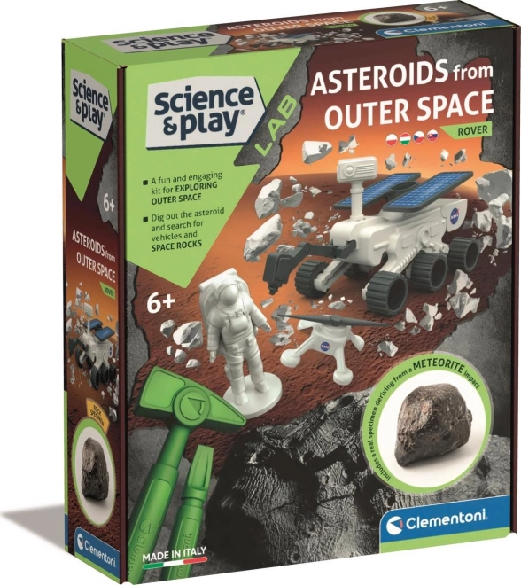 CLEMENTONI Science&Play Laboratoriet: NASA Explorer sæt med asteroide