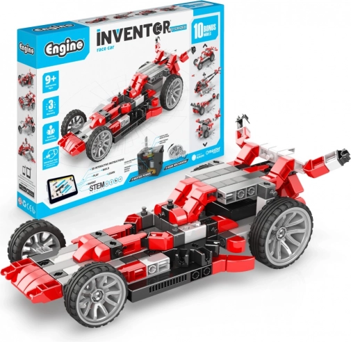 Engino Inventor motoriseret racerbilsæt – 10 modeller