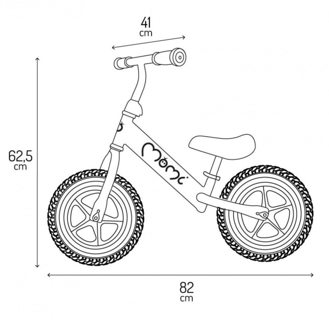 Klapcykel MoMi FLEET grøn
