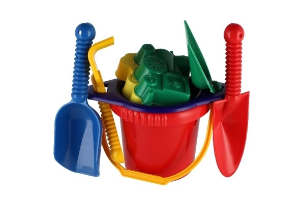 Spand si0at, skovl, handelskop, riven, plastic i net 20x28x12cm 12m+