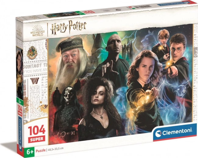 Magiske illustrationer med heltene fra Harry Potter
