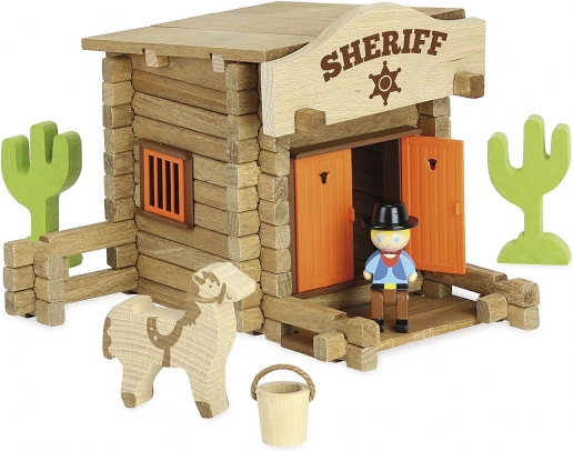 Western sherifstation fuld af fantasi