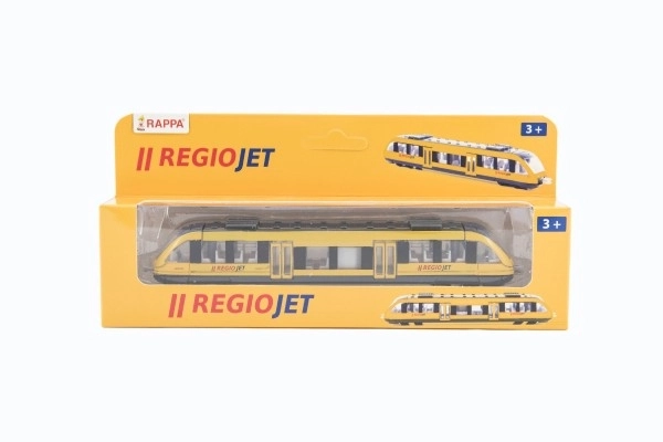 Metal modeltog RegioJet 17 cm