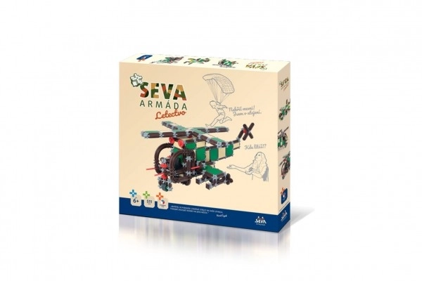 Byggesæt SEVA HÆR Luftvåben plast 511 dele i kassen 35x33x5cm