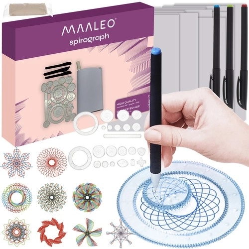 Tegnesæt - Maaleo spirograf 24346