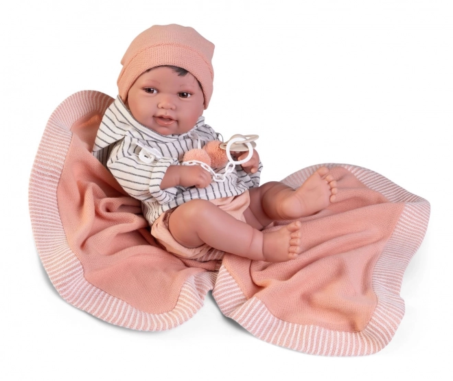 Antonio Juan 50413 PIPO - realistisk babydukke med fuld vinylkrop - 42 cm