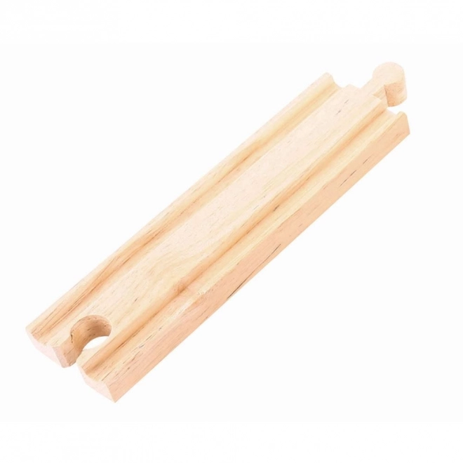 Mellemstore træ lige skinner Bigjigs Rail 16 cm