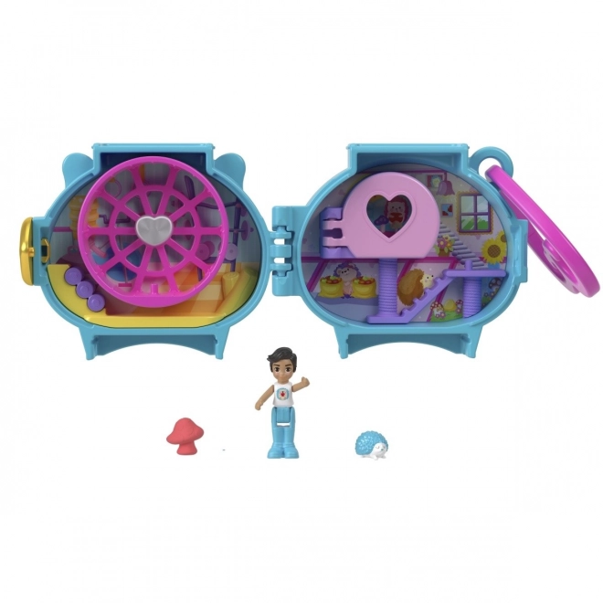 Sæt af Polly Pocket Pindsvin figurer