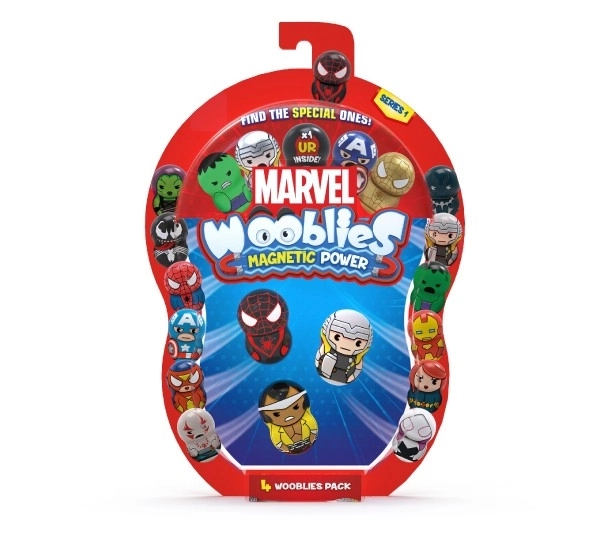 Wooblies magnetiske figurer - 4 stykker