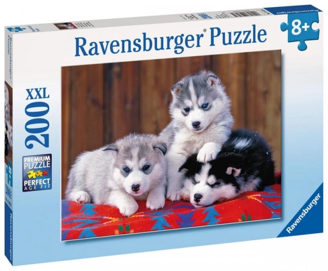 Puzzle Husky Hvalpe fra Ravensburger