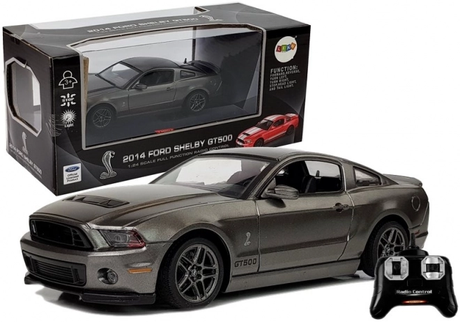 Ford Shelby GT500 fjernstyret bil sølv 7,5 km/t 2,4 G