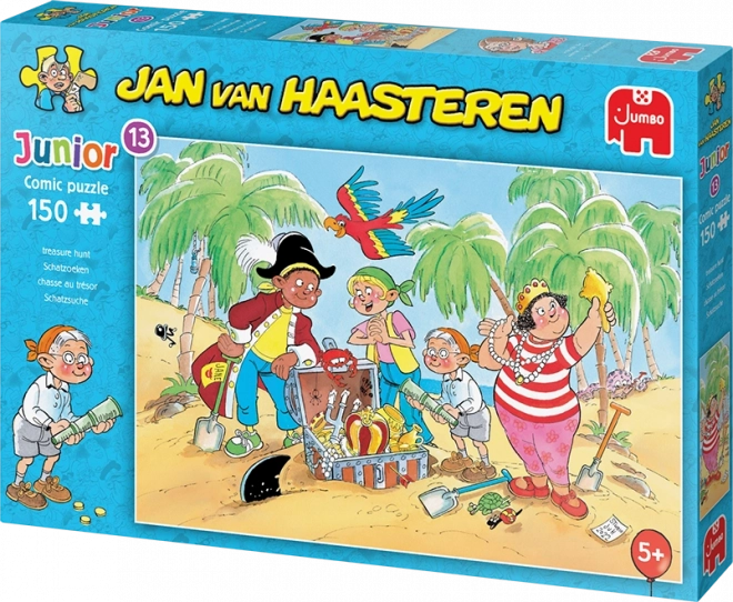 JUMBO Puzzle JvH Junior 13: Skattejagt 150 brikker