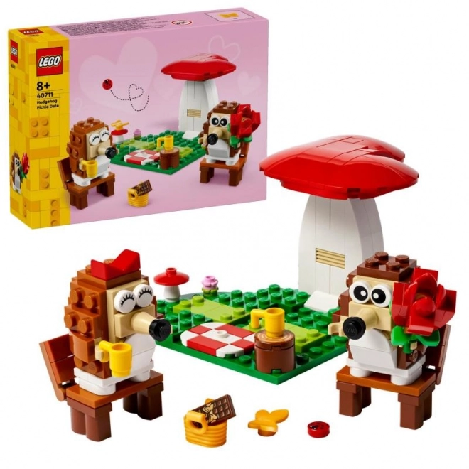 Lego Ikonisk pindsvin romantisk picnic