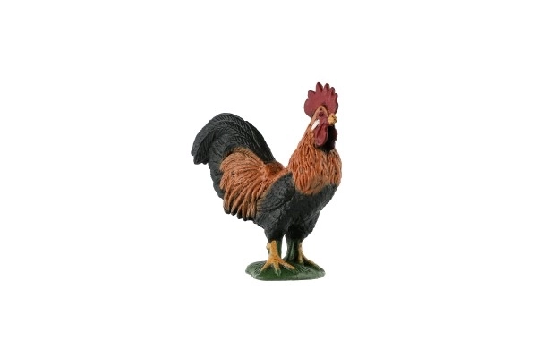 Plastfigur af hane 5cm