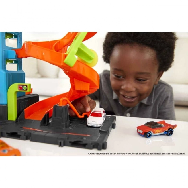 Hot Wheels City Mega Bilvask