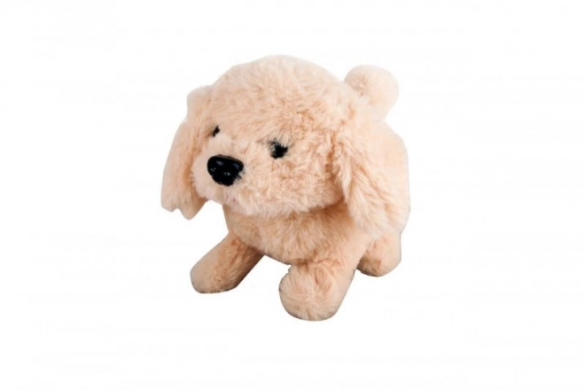 Batteridrevet hund, beige