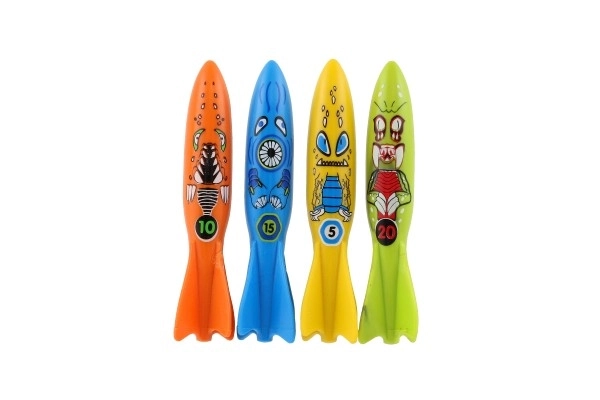 Torpedo til dykning plast 13 cm