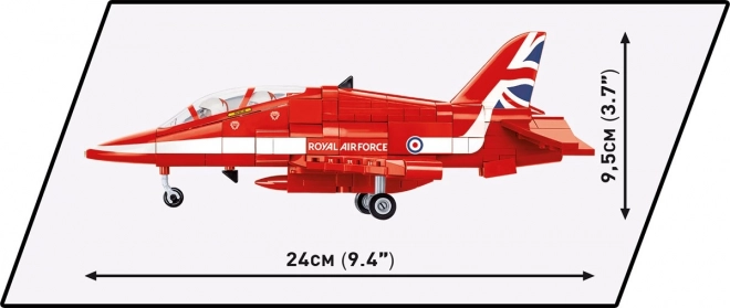 Byggesæt BAe Hawk T1 Røde Pile 389 dele