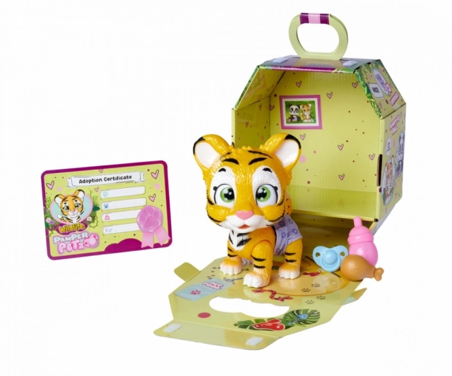Interaktivt legetøj tiger med ble Pamper Petz